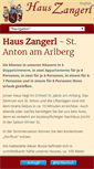 Mobile Screenshot of haus-zangerl.at